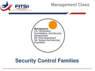 Security Control Families