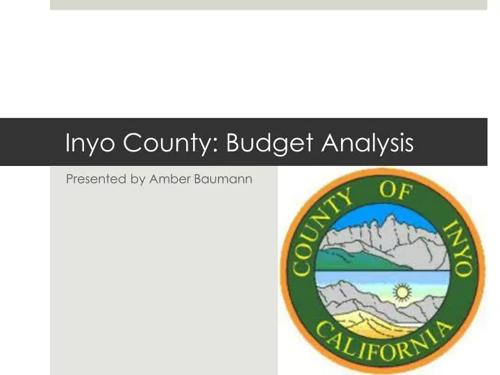 inyo county budget analysis