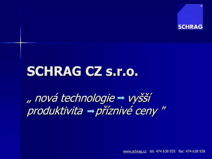 schrag cz s r o