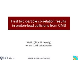 First two-particle correlation results in proton-lead collisions from CMS