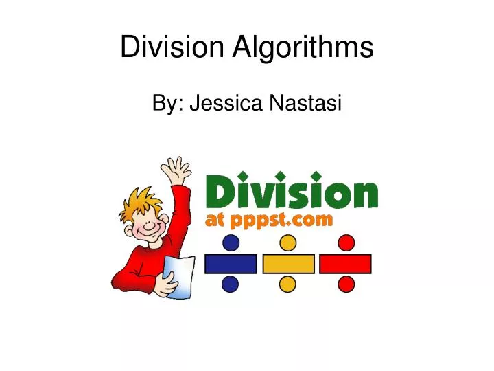 division algorithms