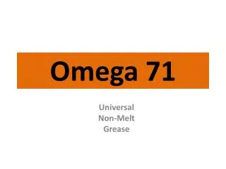 Omega 71