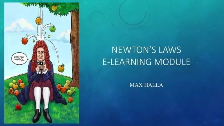 newton s laws e learning module