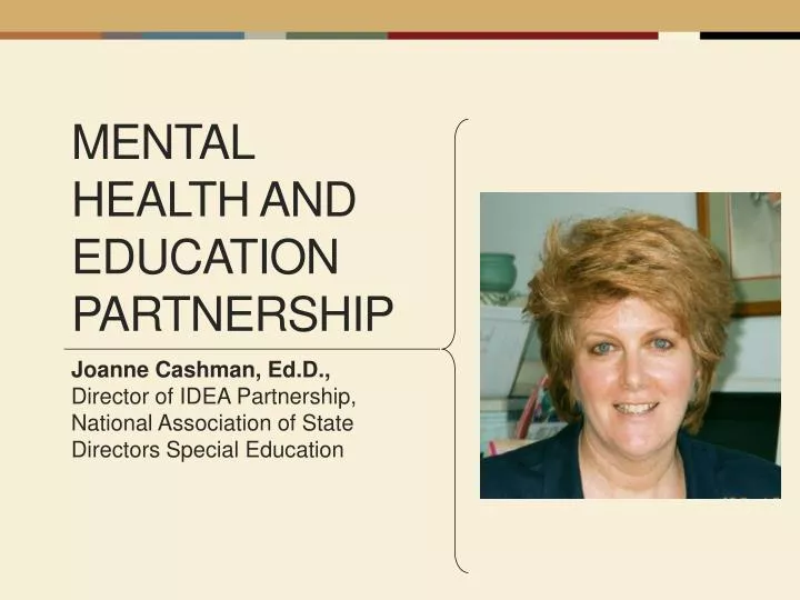 mental health and education partnership