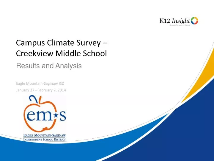 campus climate survey creekview middle school