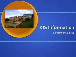 KIS Information