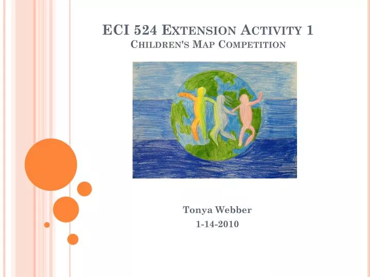 eci 524 extension activity 1 children s map competition