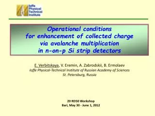 Operational conditions for enhancement of collected charge via avalanche multiplication