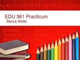 EDU 361 Practicum