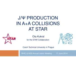 J/ ? Production in A+A Collisions At STAR