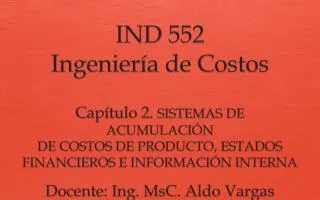 ind 552 ingenier a de costos