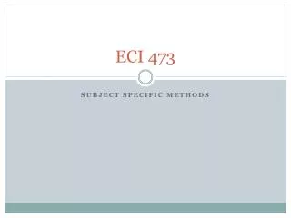 eci 473