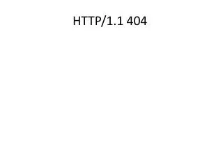 http 1 1 404