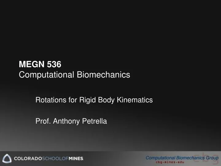 megn 536 computational biomechanics