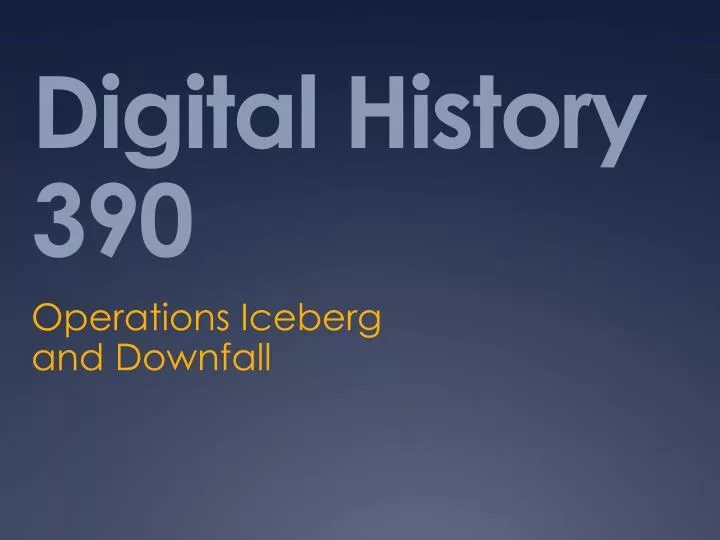 digital history 390