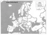 Europe Political Map #1 - slide 1