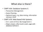 What else is there? - slide 1
