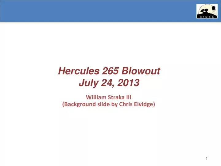 hercules 265 blowout july 24 2013