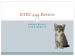 ETEC 444 Review - slide 1
