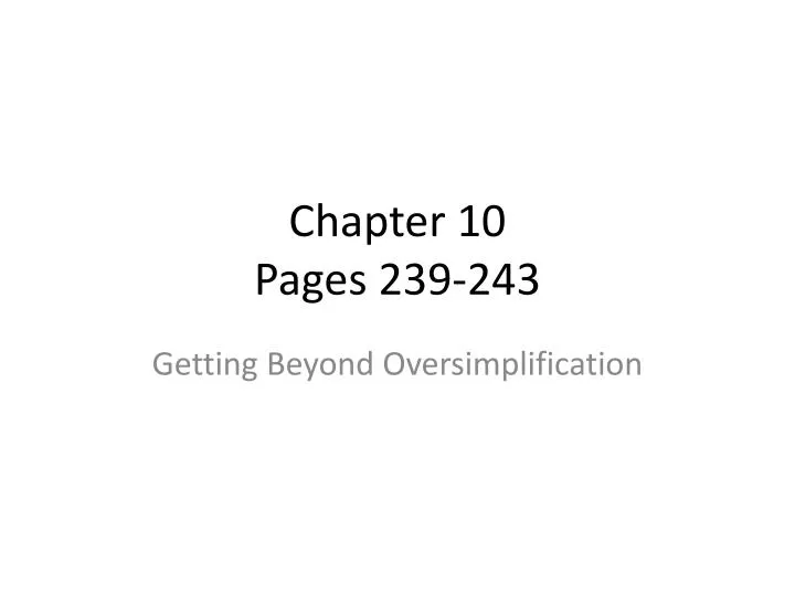 chapter 10 pages 239 243