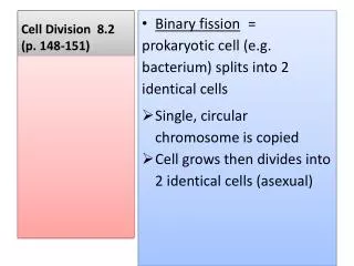 cell division 8 2 p 148 151