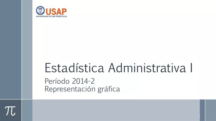 PPT - Estadística Administrativa I PowerPoint Presentation, Free ...