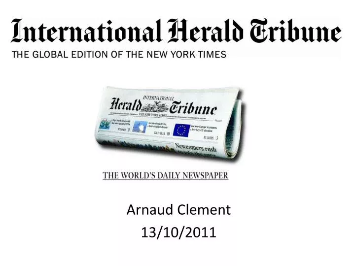 arnaud clement 13 10 2011