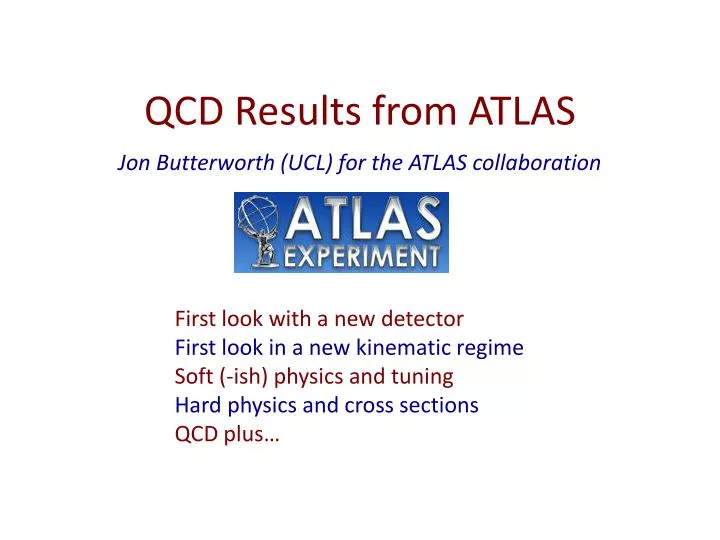 qcd results from atlas
