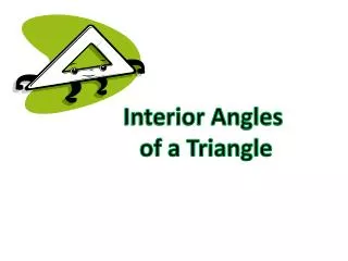Interior Angles of a Triangle