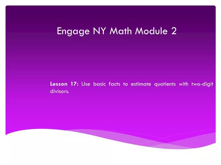 engage ny math module 2