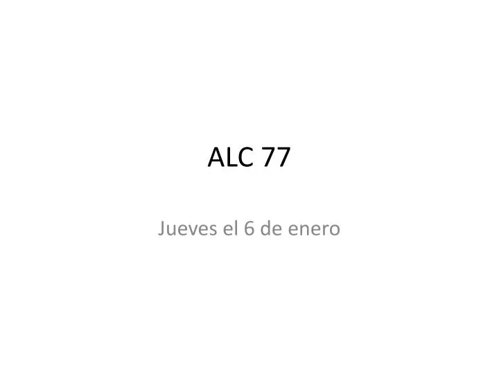 alc 77