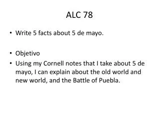 alc 78