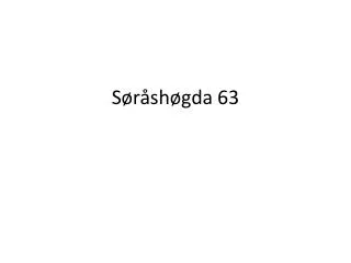 s r sh gda 63