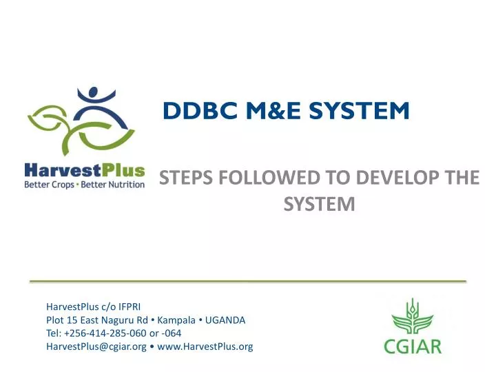 ddbc m e system