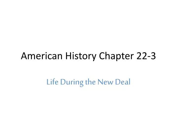 american history chapter 22 3
