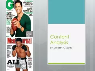 Content Analysis