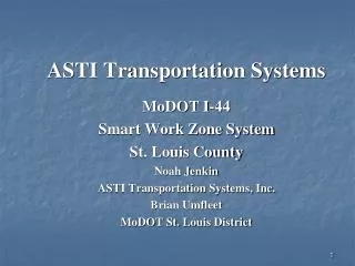 ASTI Transportation Systems