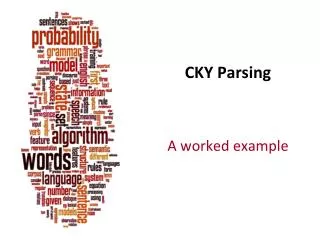 CKY Parsing