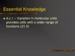 Cell Specialization and Genetic Regulation in Development - slide 1