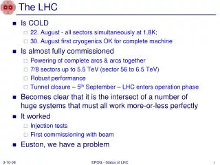 The LHC