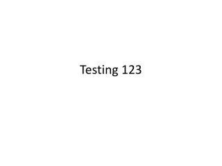 testing 123