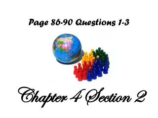 Page 86-90 Questions 1-3