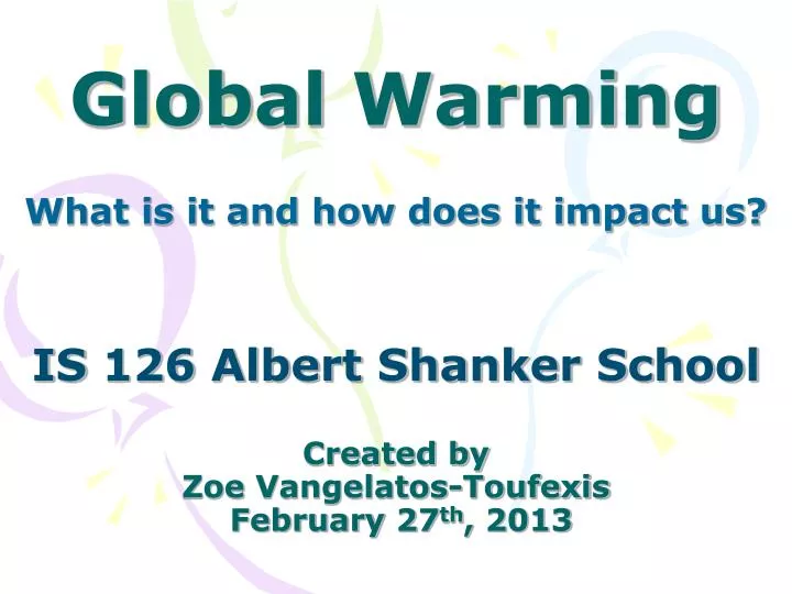 is 126 albert shanker school created by zoe vangelatos toufexis february 27 th 2013