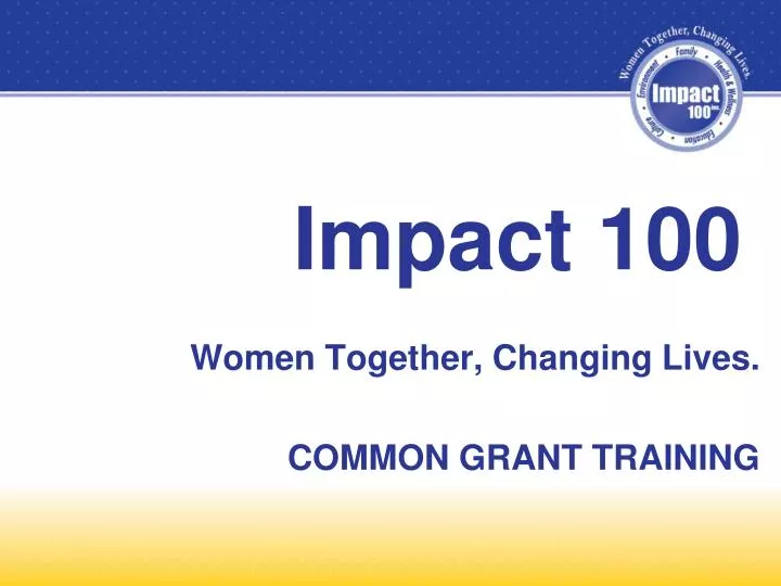 impact 100