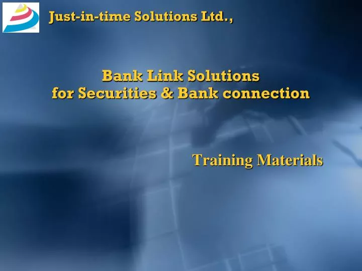 just in time solutions ltd