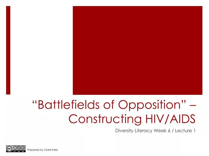battlefields of opposition constructing hiv aids