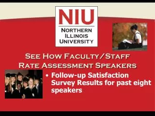 See How Faculty/Staff Rate Assessment Speakers