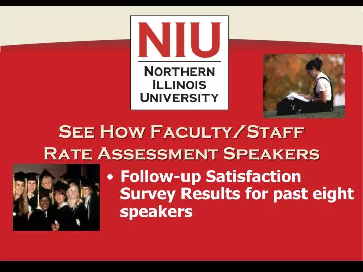 follow up satisfaction survey results for past eight speakers