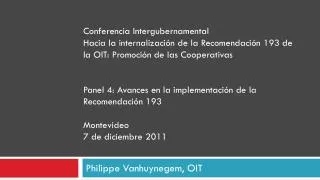 philippe vanhuynegem oit