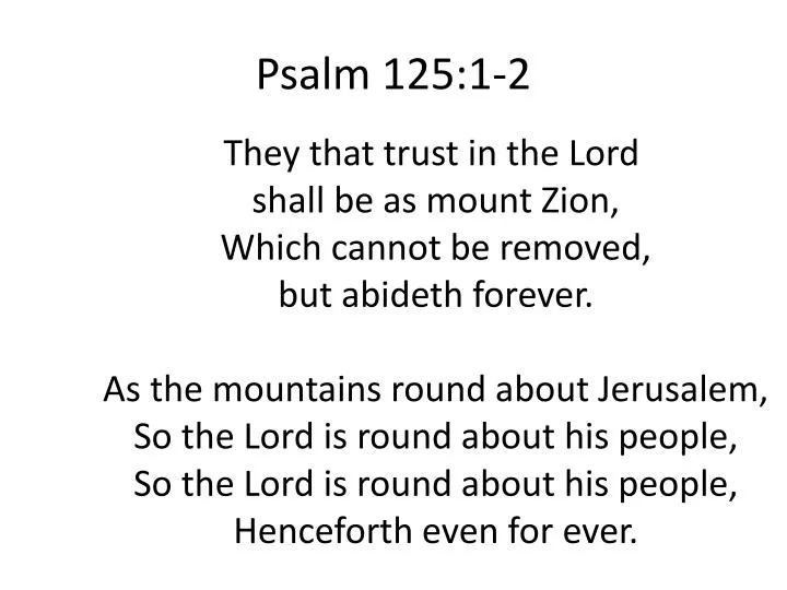 psalm 125 1 2